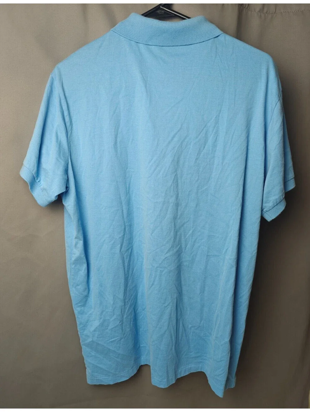 Men's Polo by Ralph Lauren Classic Fit Size L Light Blue Short Sleeve Polo Shirt